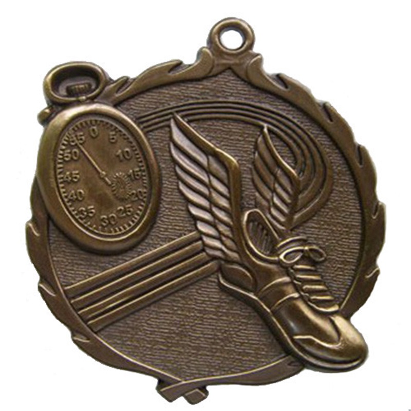 Medalha de prata antiga Medalha 3D Medalhas de luta livre pendente de medalhão personalizado