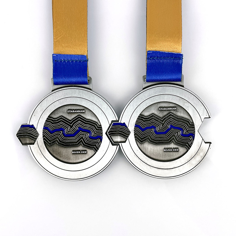 Medalha de medalha de corrida personalizada Medalha personalizada Ribbons UK Medalha de corrida personalizada