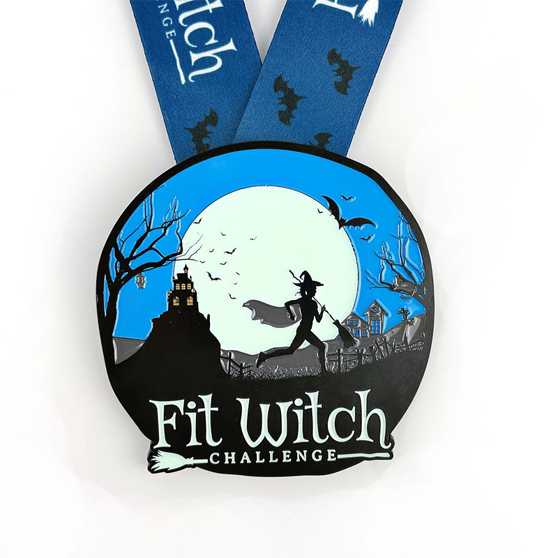 Medalha de Halloween personalizada Halloween Run medalhasnoturnas medalhas medalhas medalhas de maratona medalhas